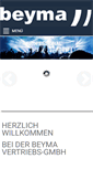 Mobile Screenshot of beyma.de